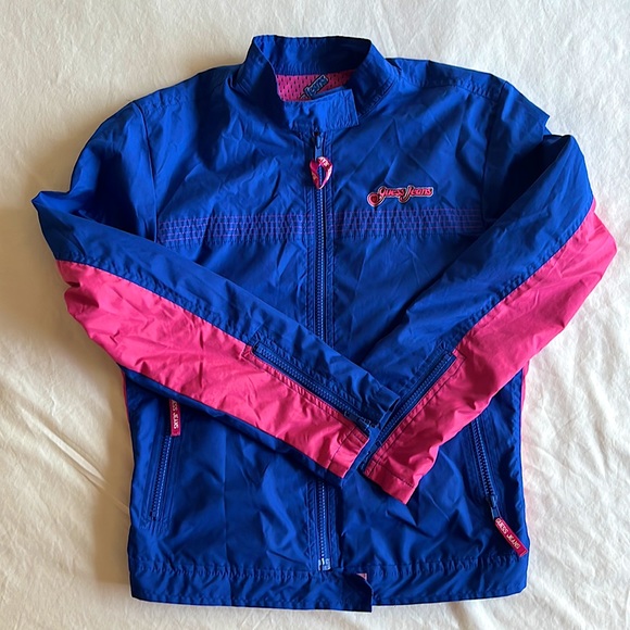 Guess Jackets & Blazers - *Like New!* Vintage Guess Jeans Windbreaker 90’s Style Size Small